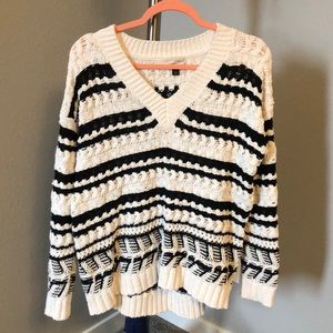 Ladies oversized sweater